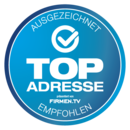 Empfehlung als Top-Adresse von Firmen.TV